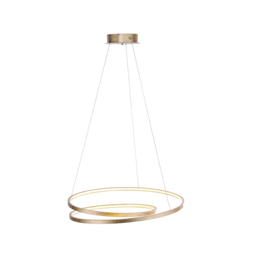 Paul Neuhaus 2474-12 - LED Dimmable chandelier on a string ROMAN LED/40W/230V gold