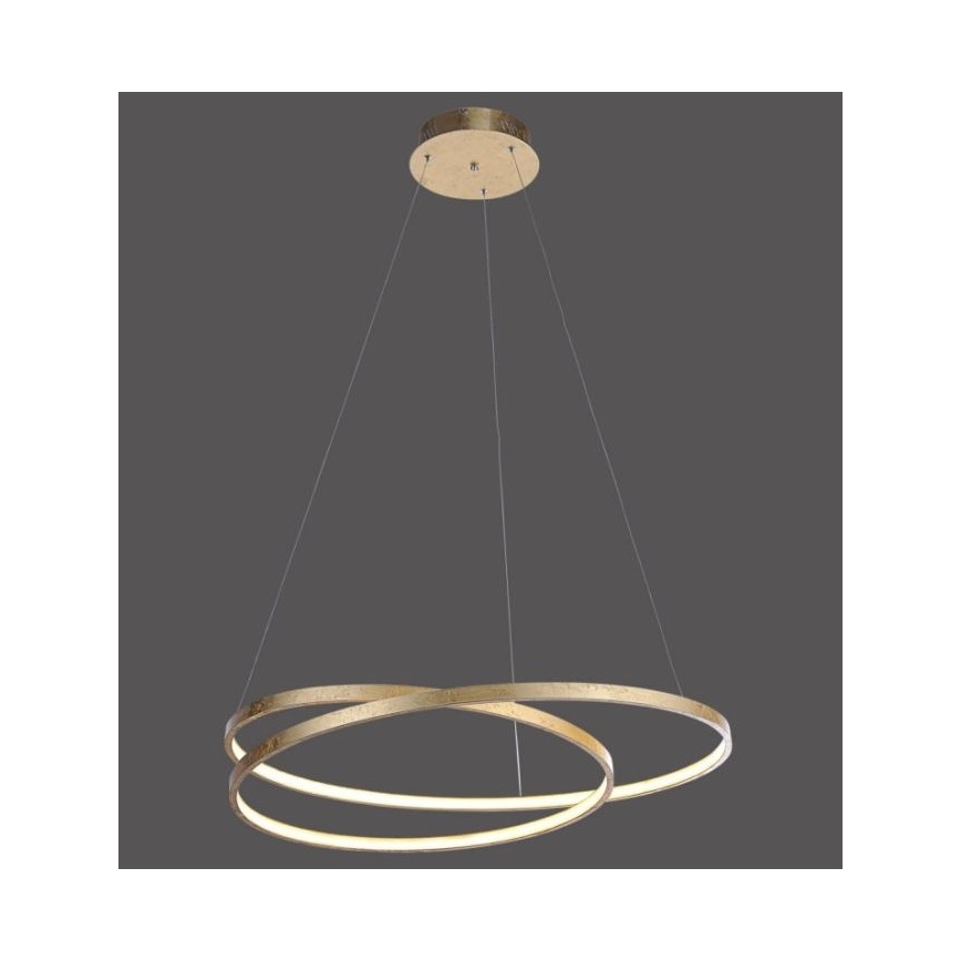 Paul Neuhaus 2474-12 - LED Dimmable chandelier on a string ROMAN LED/40W/230V gold