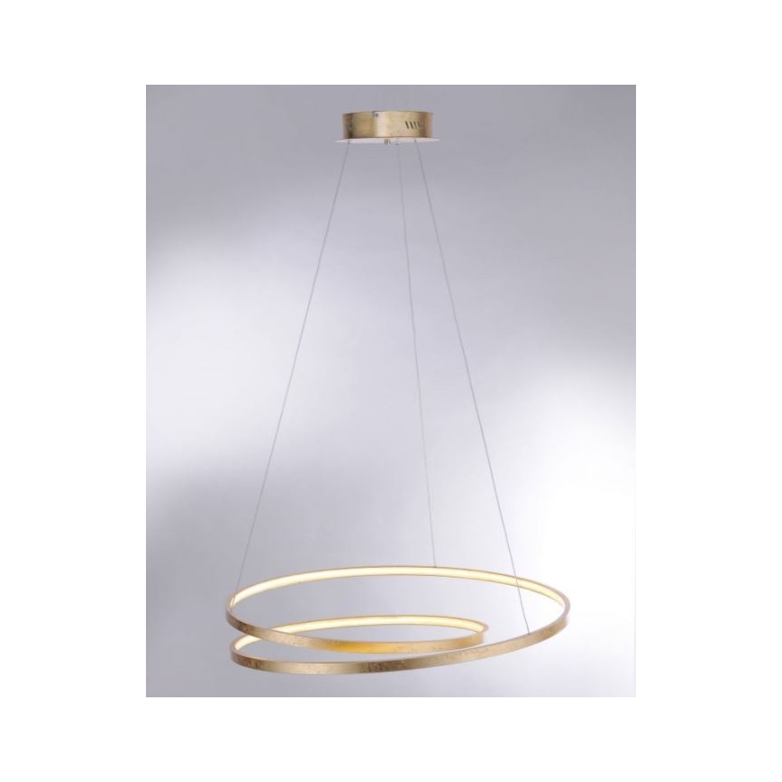 Paul Neuhaus 2474-12 - LED Dimmable chandelier on a string ROMAN LED/40W/230V gold