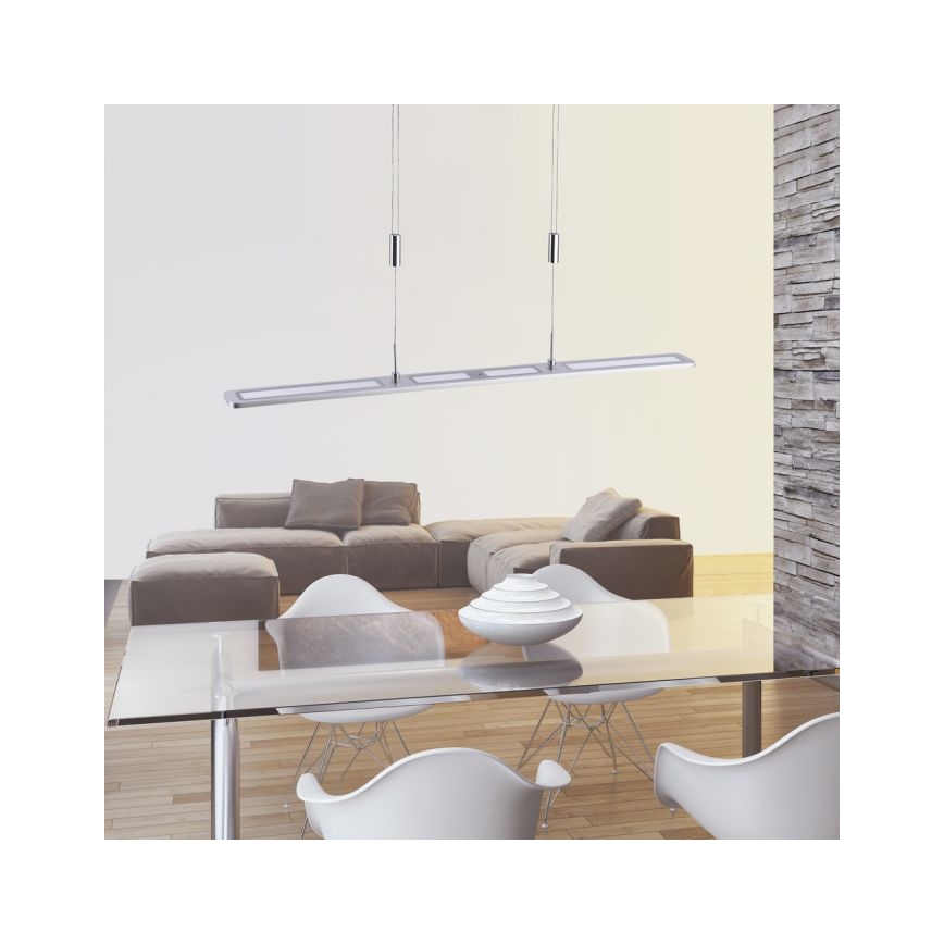 Paul Neuhaus 2565-95 - LED Dimmable chandelier on a string with a sensor NIKA LED/35W/230V