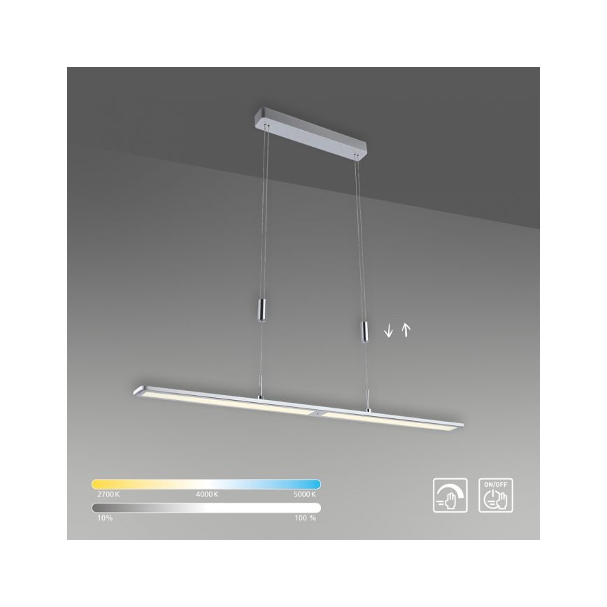 Paul Neuhaus 2565-95 - LED Dimmable chandelier on a string with a sensor NIKA LED/35W/230V