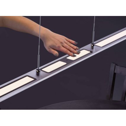 Paul Neuhaus 2565-95 - LED Dimmable chandelier on a string with a sensor NIKA LED/35W/230V
