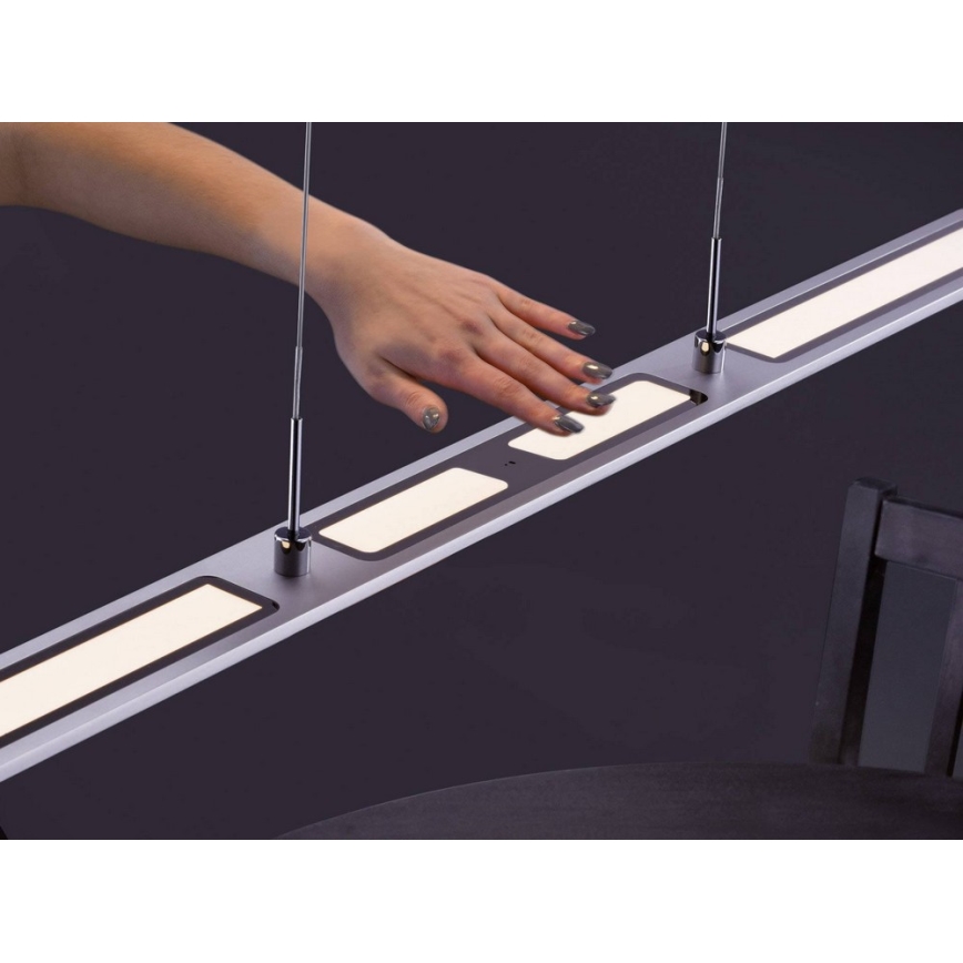 Paul Neuhaus 2565-95 - LED Dimmable chandelier on a string with a sensor NIKA LED/35W/230V