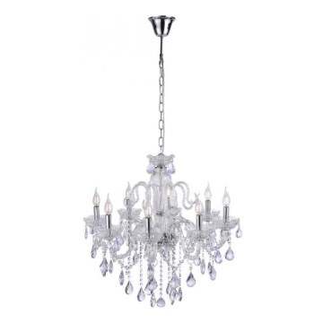 Paul Neuhaus 3081-00 - Crystal chandelier on a chain GRACIA 8xE14/40W/230V
