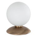 Paul Neuhaus 4437-11 - LED Dimmable touch table lamp BUBBA 1xG9/28W/230V brass