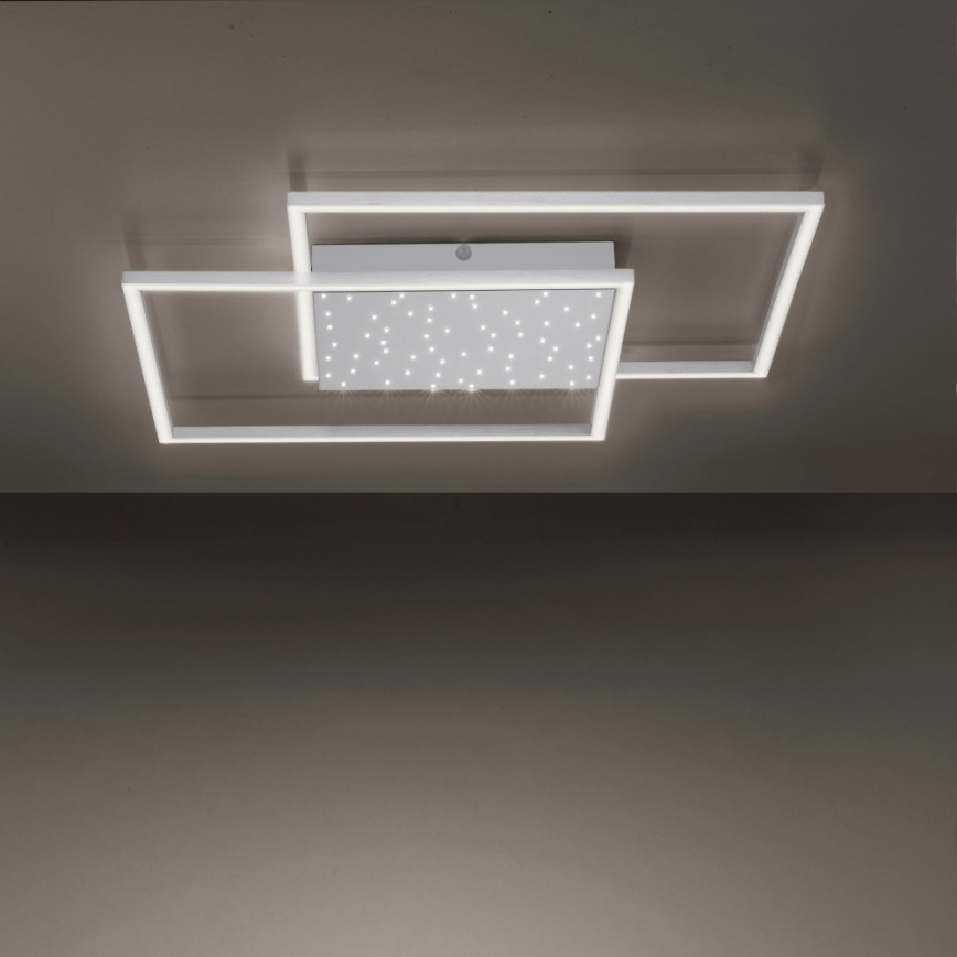 Paul Neuhaus 6024-55 - LED Dimmable surface-mounted chandelier YUKI LED/49W/230V + remote control