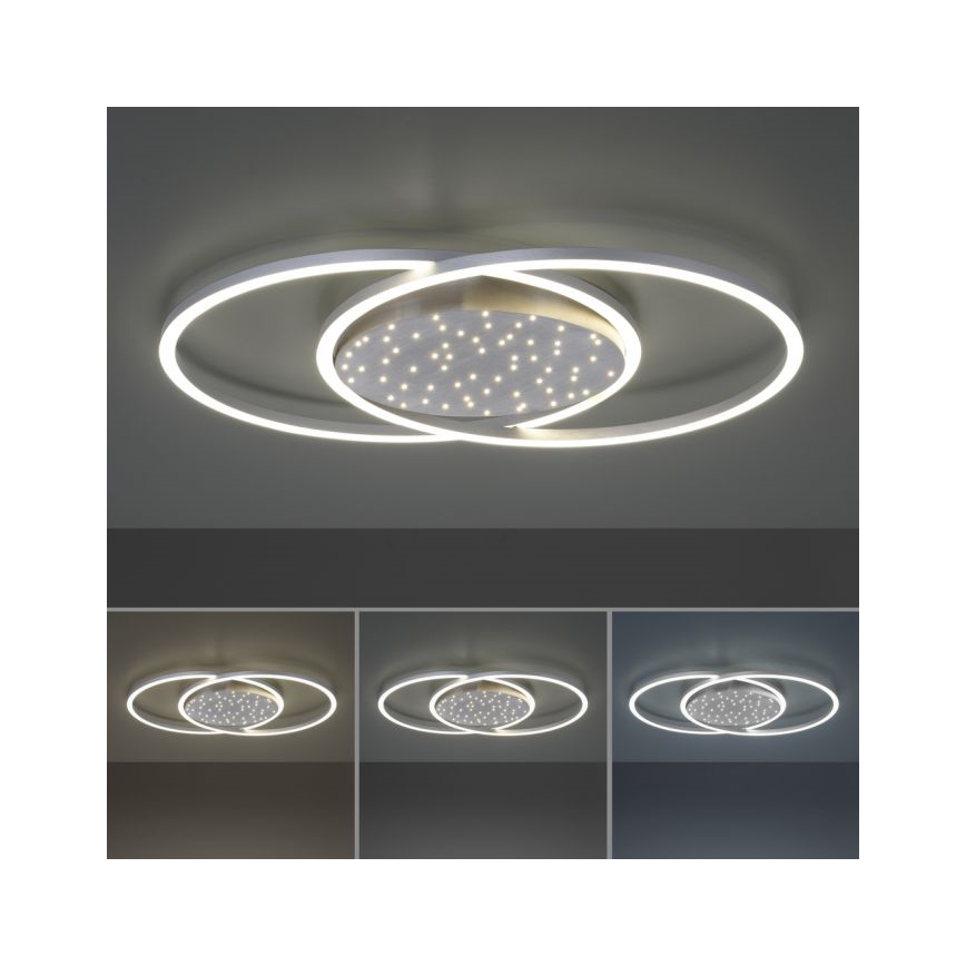 Paul Neuhaus 6025-55 - LED Dimmable ceiling light YUKI LED/48W/230V + remote control