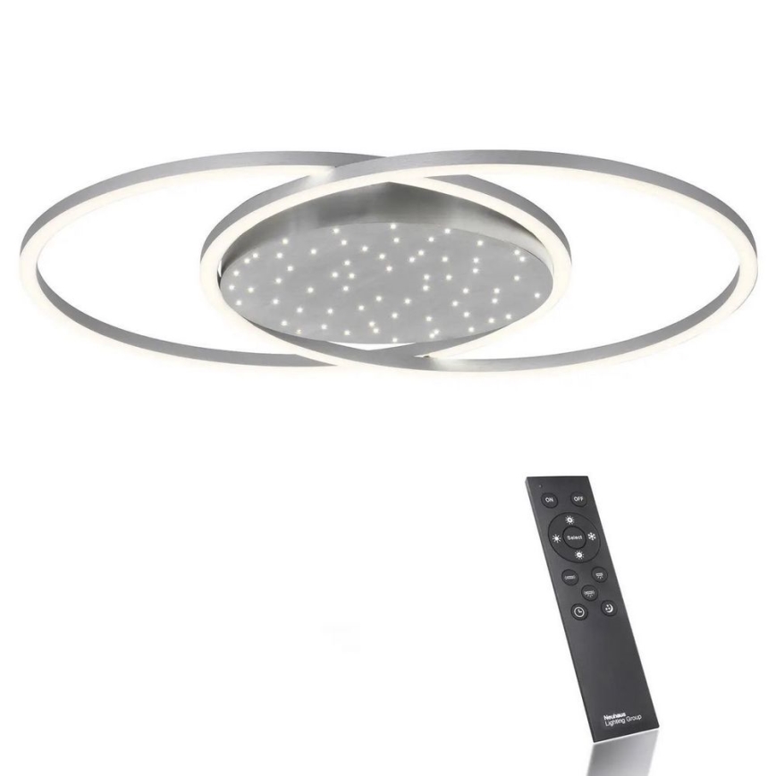 Paul Neuhaus 6025-55 - LED Dimmable ceiling light YUKI LED/48W/230V + remote control