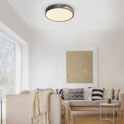 Paul Neuhaus 6071-18 - LED Dimmable ceiling light Q-PIATO LED/35W/230V d. 51 cm 2700-5000K Wi-Fi + remote control