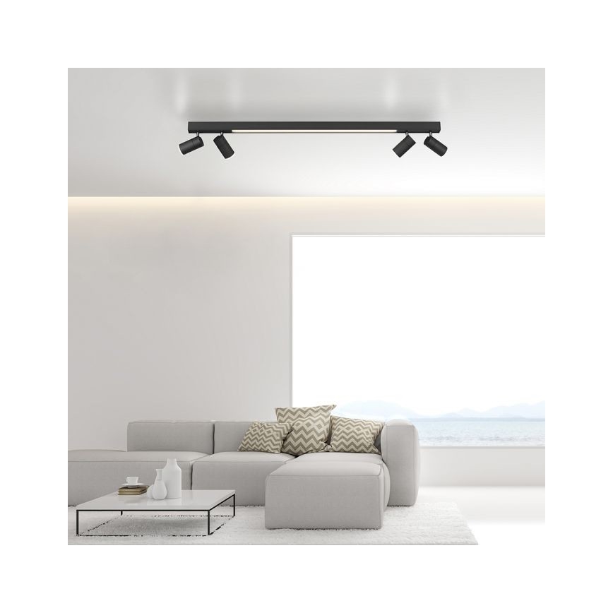 Paul Neuhaus 6121-13 - LED Dimmable spotlight PURE 4xLED/4W/230V + LED/9W 2700-5000K + remote control