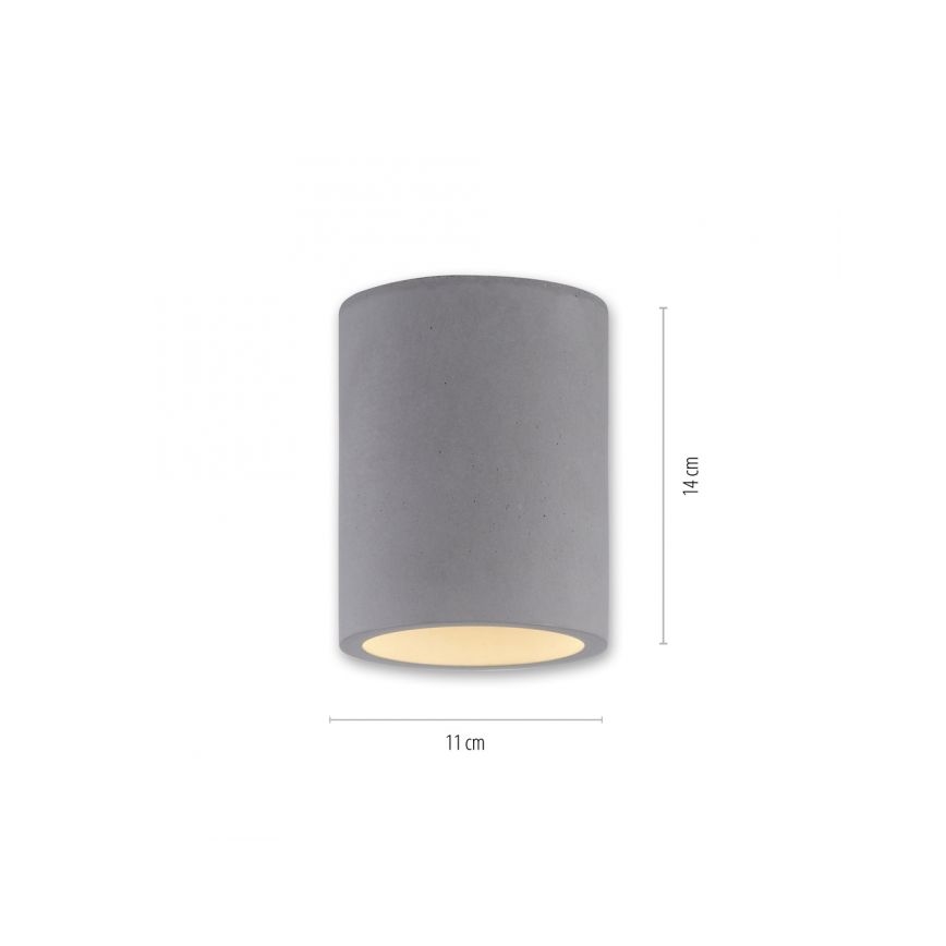 Paul Neuhaus 6160-22 - Spotlight ETON 1xGU10/10W/230V concrete