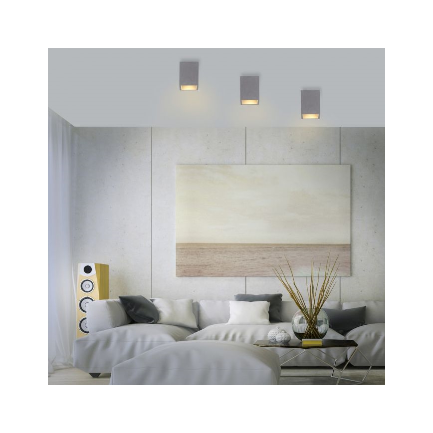 Paul Neuhaus 6161-22 - Spotlight ETON 1xGU10/10W/230V concrete