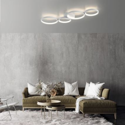 Paul Neuhaus 6183-16 - LED Dimmable ceiling light KIRINGE LED/26W/230V