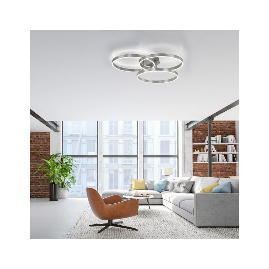 Paul Neuhaus 6233-55 - LED Dimmable ceiling light PAAN LED/45,5W/230V 2700-5000K + remote control