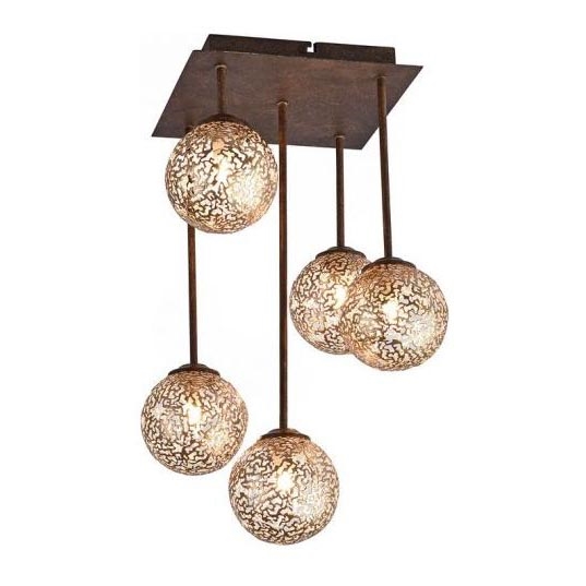 Paul Neuhaus 6234-48 - Chandelier on a pole GRETA 5xG9/40W/230V