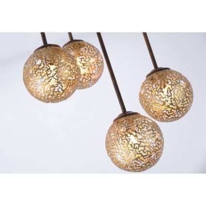 Paul Neuhaus 6234-48 - Chandelier on a pole GRETA 5xG9/40W/230V