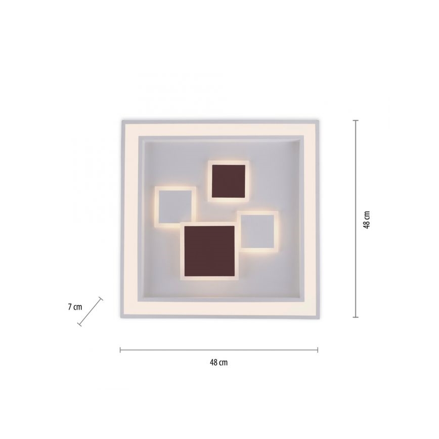 Paul Neuhaus 6283-16 - LED Dimming ceiling light ELIZA LED/30W/230V + LED/18,5W