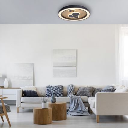 Paul Neuhaus 6284-79 - LED Ceiling light ELIZA LED/55,5W/230V d. 60 cm oak