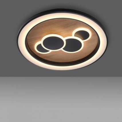 Paul Neuhaus 6284-79 - LED Ceiling light ELIZA LED/55,5W/230V d. 60 cm oak