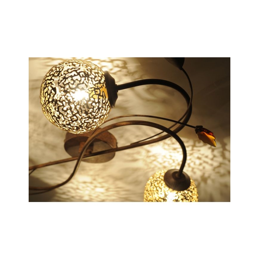 Paul Neuhaus 6395-48 - Surface-mounted chandelier GRETA 4xG9/40W/230V