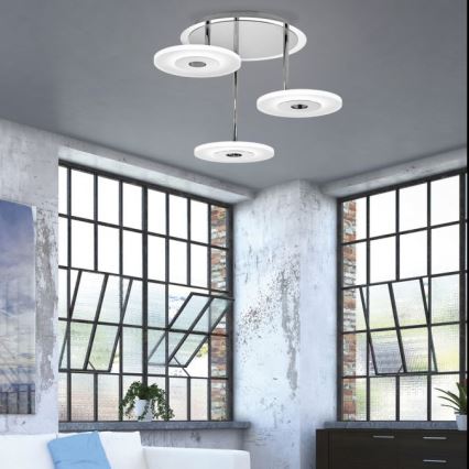 Paul Neuhaus 6446-55 - LED Dimmable chandelier ADALI 3xLED/13W/230V