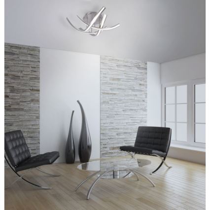 Paul Neuhaus 6474-55 - LED Dimmable surface-mounted chandelier LINDA 4xLED/7W/230V