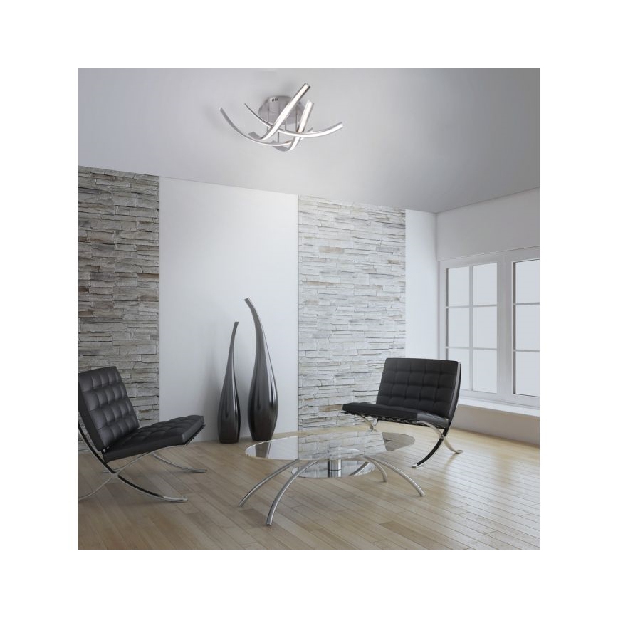 Paul Neuhaus 6474-55 - LED Dimmable surface-mounted chandelier LINDA 4xLED/7W/230V