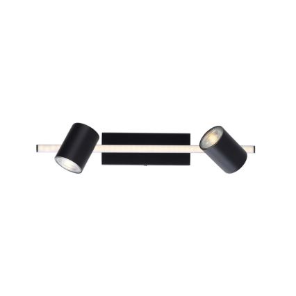Paul Neuhaus 6524-18 - LED Spotlight BARIK 2xGU10/4,5W/230V + LED/5W
