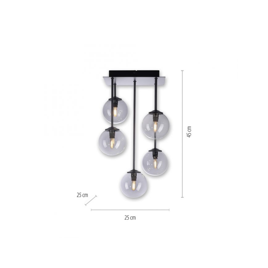 Paul Neuhaus 6719-18 - LED Chandelier on a pole WIDOW 5xG9/3W/230V