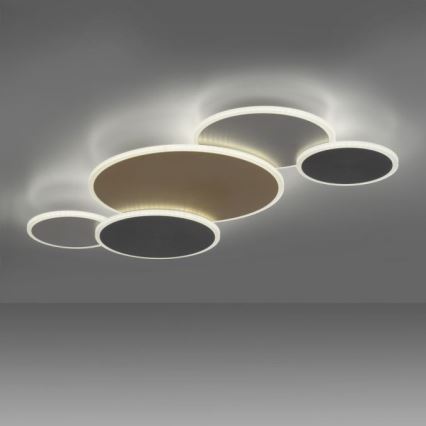 Paul Neuhaus 8008-70 - LED Dimmable ceiling light Q-PIATO LED/49W/230V 2700-5000K Wi-Fi + remote control