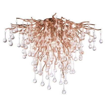 Paul Neuhaus 8091-11 - Surface-mounted chandelier ICICLE 9xG9/40W/230V