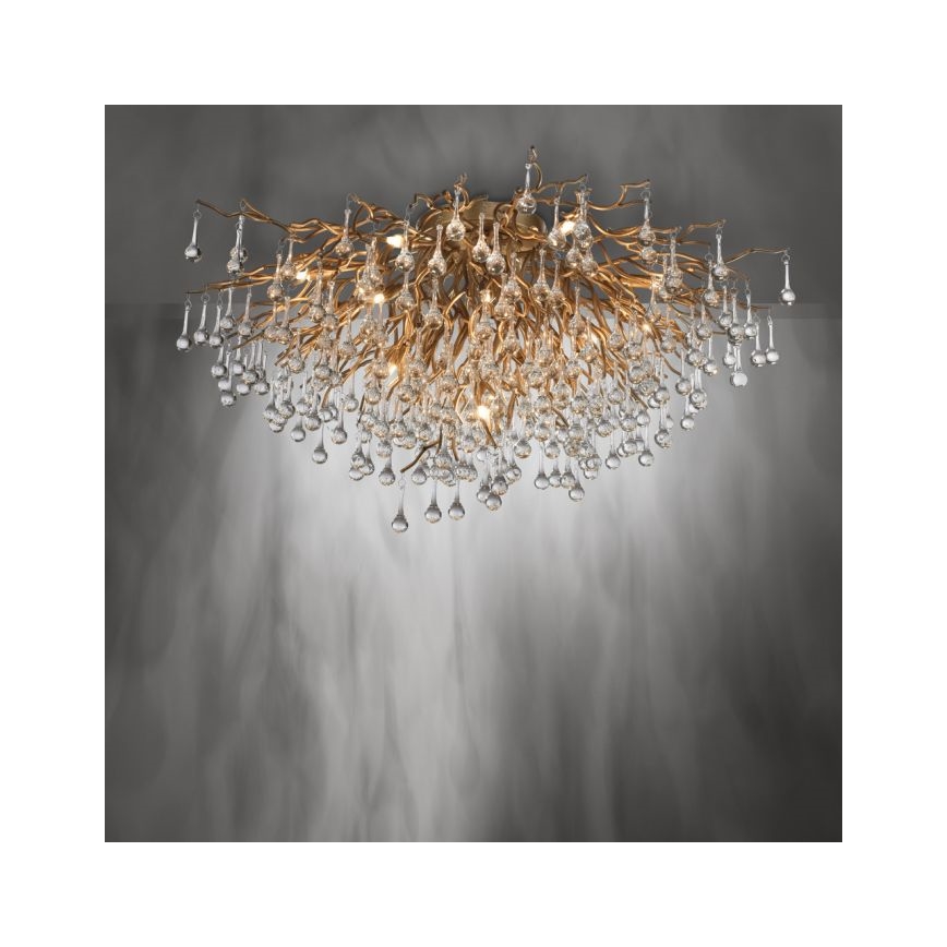 Paul Neuhaus 8092-11 - Ceiling light ICICLE 14xG9/40W/230V