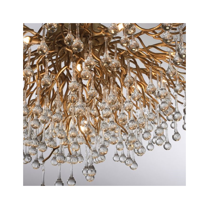 Paul Neuhaus 8092-11 - Ceiling light ICICLE 14xG9/40W/230V