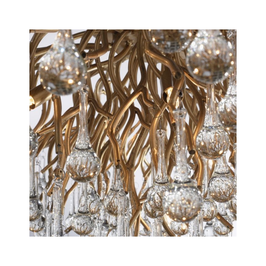 Paul Neuhaus 8092-11 - Ceiling light ICICLE 14xG9/40W/230V
