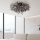 Paul Neuhaus 8092-18 - ICICLE Flush-Mount Chandelier 14xG9/40W/230V Ø 100 cm Black