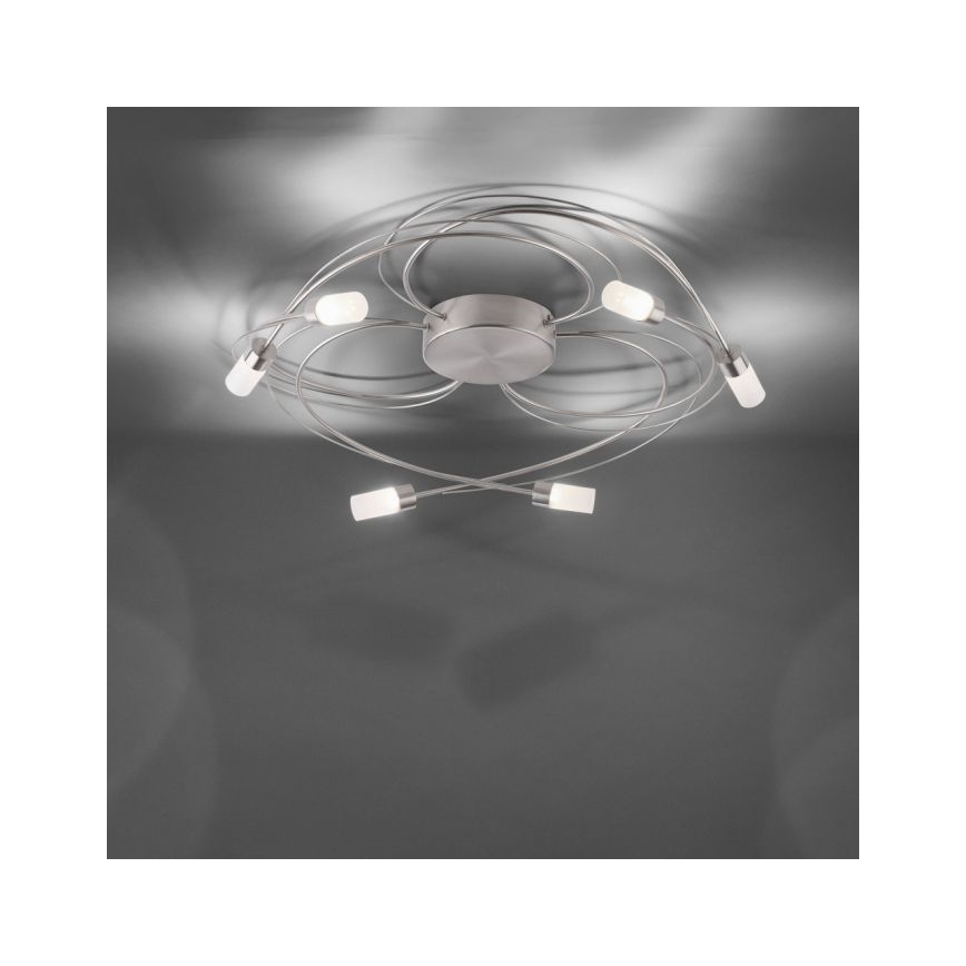 Paul Neuhaus 8250-55 - LED Dimmable surface-mounted chandelier NELIA 6xLED/3W/230V