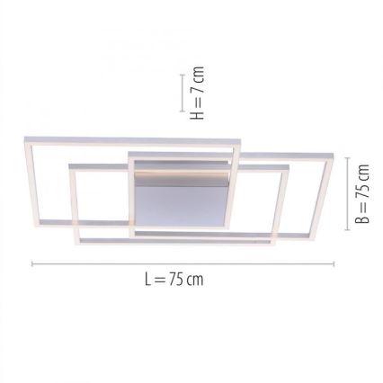 Paul Neuhaus 8256-55 - LED Dimming ceiling light INIGO 3xLED/16W/230V