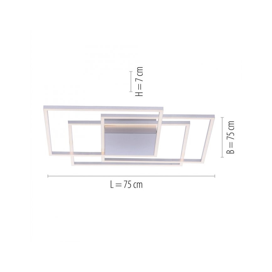 Paul Neuhaus 8256-55 - LED Dimming ceiling light INIGO 3xLED/16W/230V