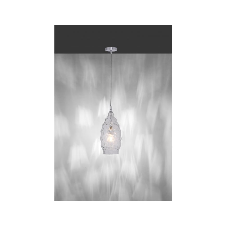 Paul Neuhaus 8267-00 - Chandelier on a string SCARLETT 1xE27/60W/230V d. 19 cm clear