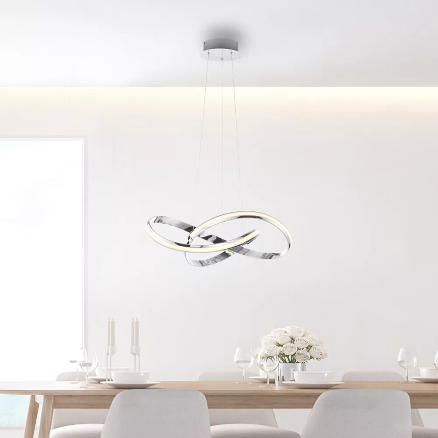 Paul Neuhaus 8291-17 - LED Dimmable chandelier on a string MELINDA LED/30W/230V