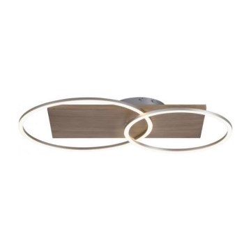Paul Neuhaus 8329-79 - LED Dimmable surface-mounted chandelier PALMA LED/26W/230V 2700-5000K pine + remote control