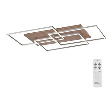Paul Neuhaus 8330-79 - LED Dimmable surface-mounted chandelier PALMA 3xLED/12W/230V pine + remote control