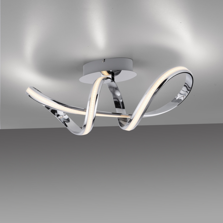 Paul Neuhaus 8331-17 - LED Dimmable surface-mounted chandelier MELINDA LED/30W/230V shiny chrome