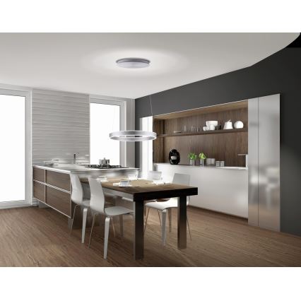 Paul Neuhaus 8361-55 - LED Dimmable chandelier on a string with a sensor ARINA LED/27W/230V