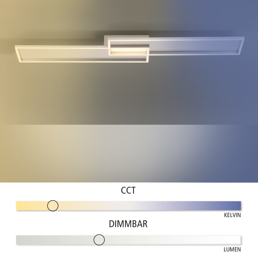 Paul Neuhaus 8371-55 - LED Dimming ceiling light AMARA LED/40W/230V + RC