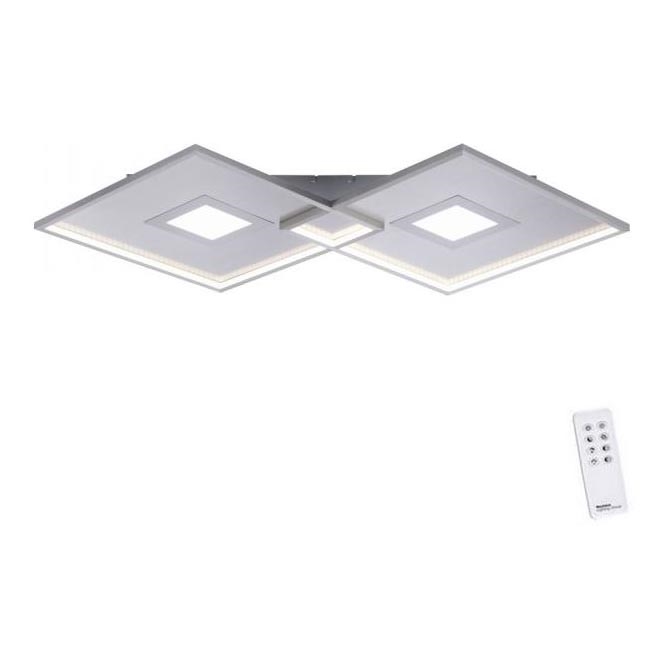 Paul Neuhaus 8378-55 - LED Dimmable ceiling light AMARA LED/45W/230V shiny chrome + remote control