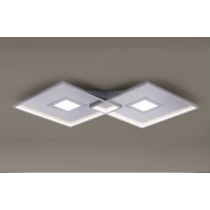 Paul Neuhaus 8378-55 - LED Dimmable ceiling light AMARA LED/45W/230V shiny chrome + remote control