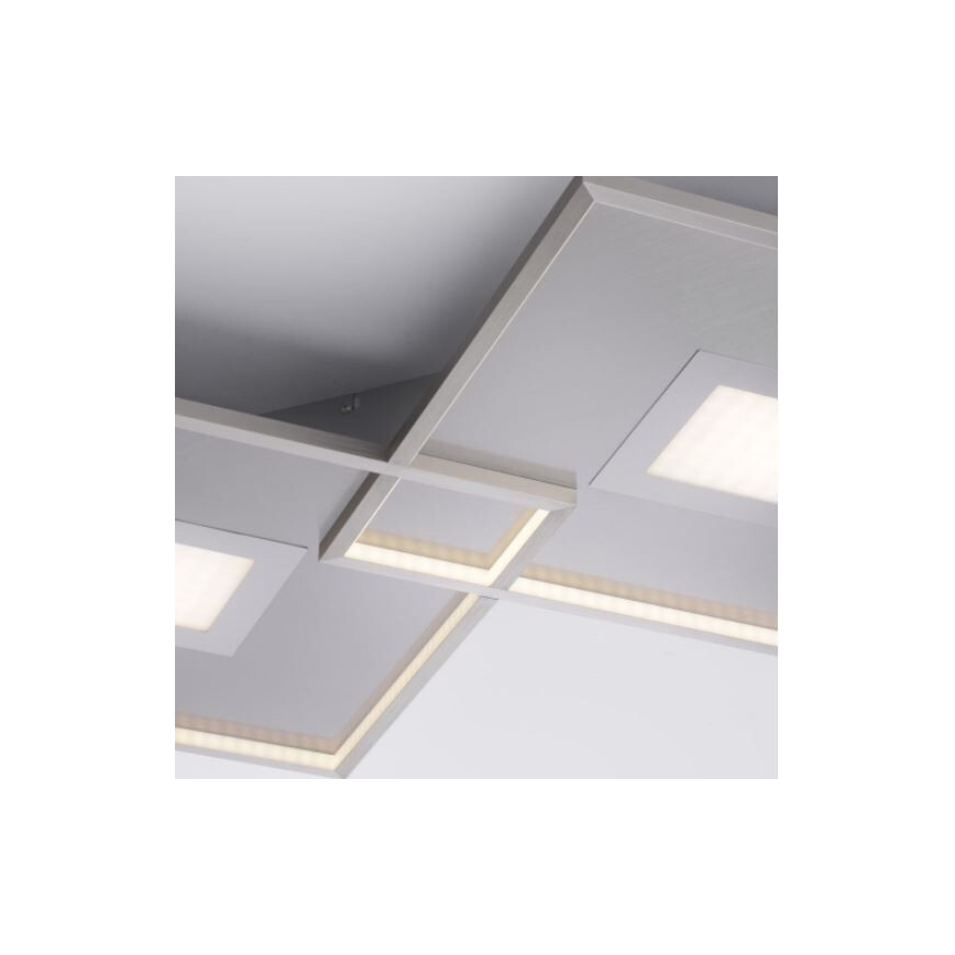 Paul Neuhaus 8378-55 - LED Dimmable ceiling light AMARA LED/45W/230V shiny chrome + remote control
