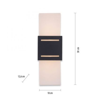 Paul Neuhaus 9007-13 - Wall light ORMA 1xG9/40W/230V black