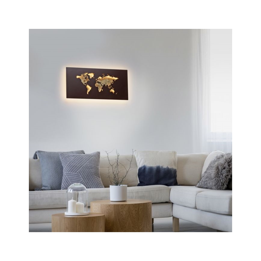 Paul Neuhaus 9056-48 - LED Wall decorative light MAP LED/25W/230V 3000K